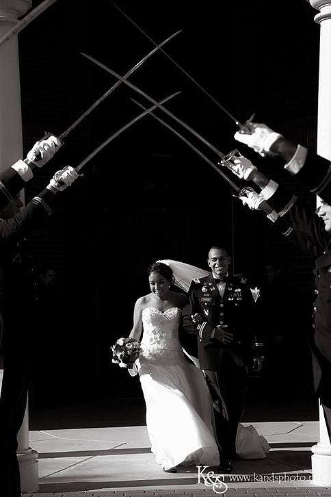 Dallas Wedding Photographers - K & S Photography Dallas Military Wedding Photos